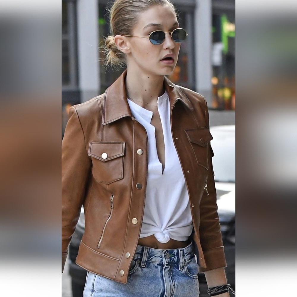 Like new Leather jacket - Picture 11 of 12